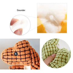 Indestructible Dino Dog Toy