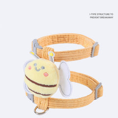 Cartoon Bee Pet Harness Leash - Sale✨