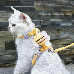 Cartoon Bee Pet Harness Leash - Sale✨