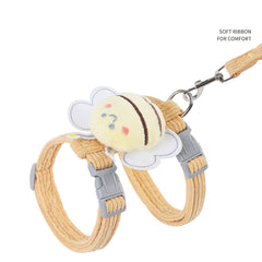 Cartoon Bee Pet Harness Leash - Sale✨