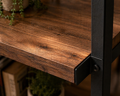 Wooden shelf for kitchen