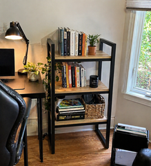 Wooden shelf for kitchen