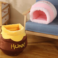 Comfy Honey Pot  Pet Plush Bed